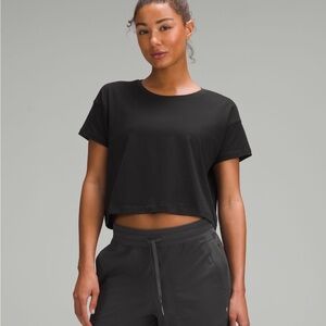 Black Women's Crop Top